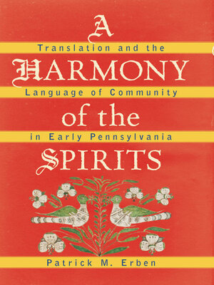 cover image of A Harmony of the Spirits
